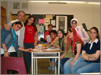 Irena Art school group sketch