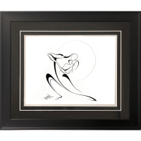 Kissing-Dancing-Couple, white