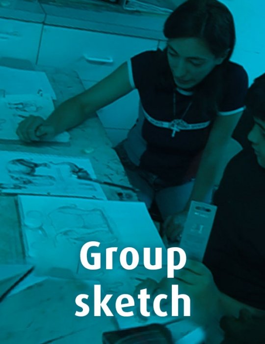 group-sketch-course-school-class