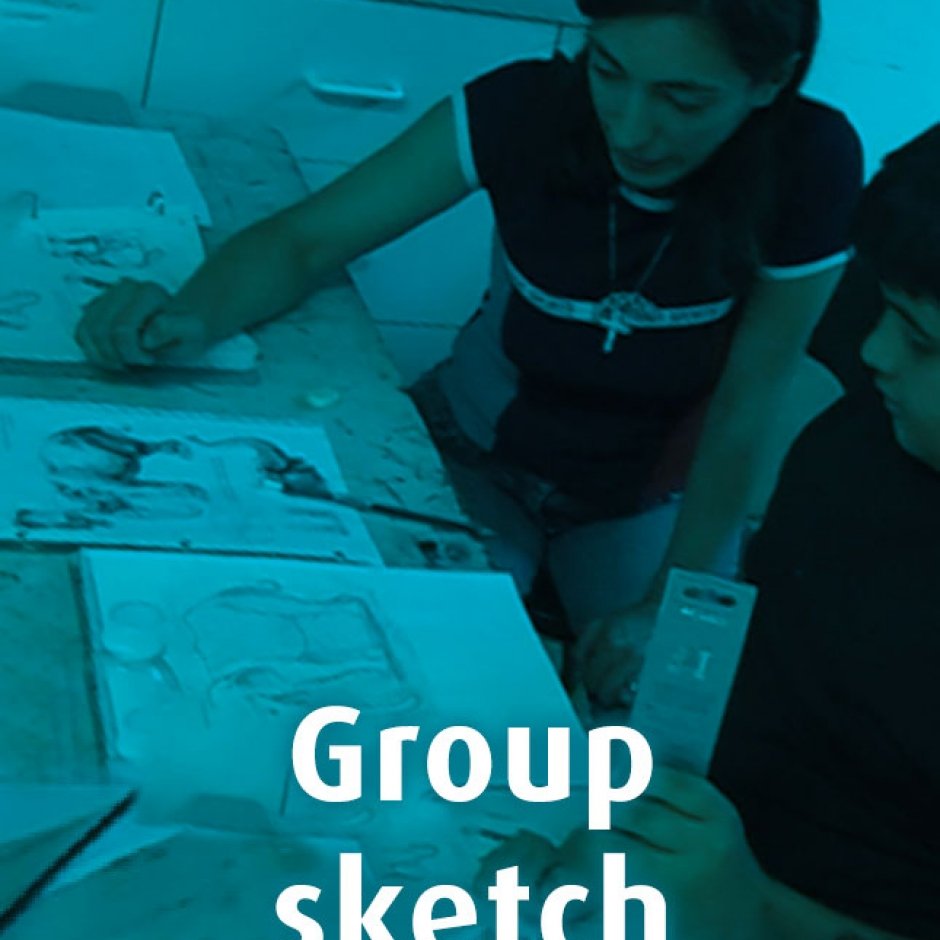group-sketch-course-school-class