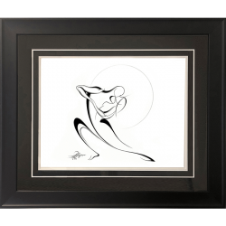 Kissing-Dancing-Couple, white